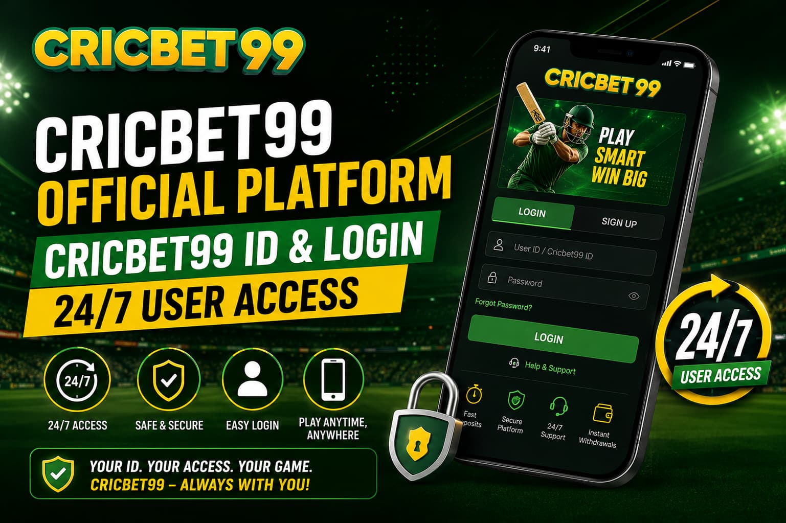Cricbet99 Official Platform | Cricbet99 ID & Login 24/7 User Access